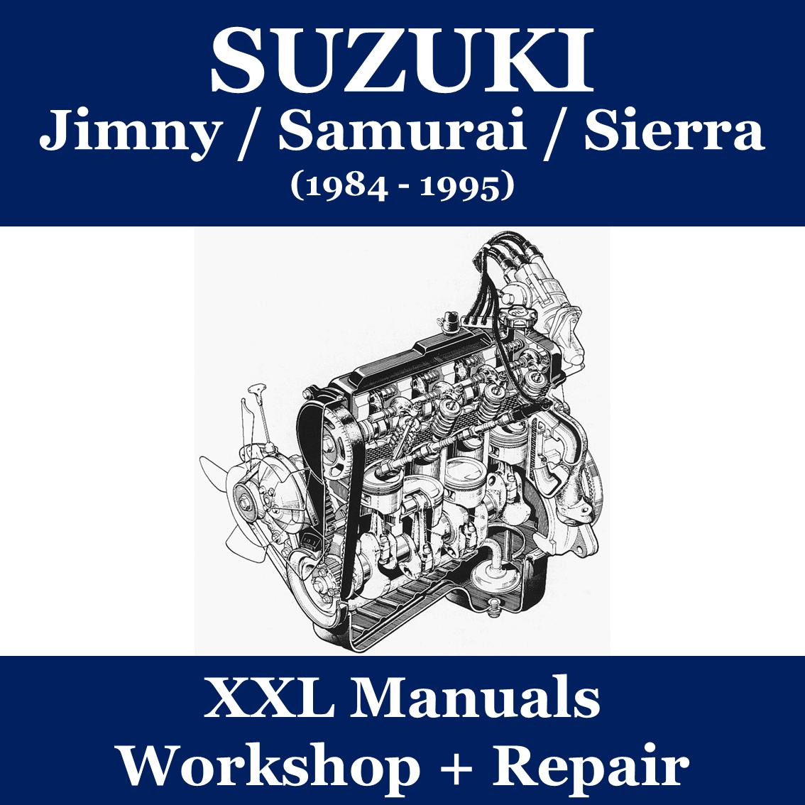 SUZUKI Jimny / Samurai / Sierra SJ413 JA51 # XXL Workshop Manual