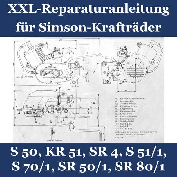 Spiegel 90 (Rechts), Simson S50, S51, S70, SR50, KR51