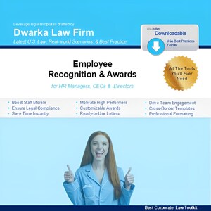 Plantillas de cartas de reconocimiento y premios al desempeño de empleados: premios editables para el personal, motivación de equipo y kit de acuerdo de contrato laboral.