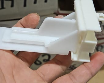 2pc Drawer Slide Rear Mounting Brackets 6016 Under-Mount Drawer Slide Socket 8mm pegs,  #14147 For Tandem and other Undermount slides