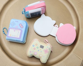 80 Sheets Kawaii Gaming Sticky Notes, Cute Retro Game Console Memo Pads, Fun Stationery, Colorful Sticky Pads, Unique Sticky Notes, Kawaii