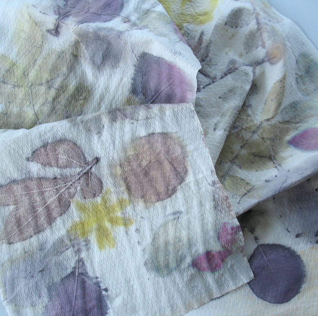 Eco Print Paper / Bookmaking Paper / DIY Paper Craft Etsy