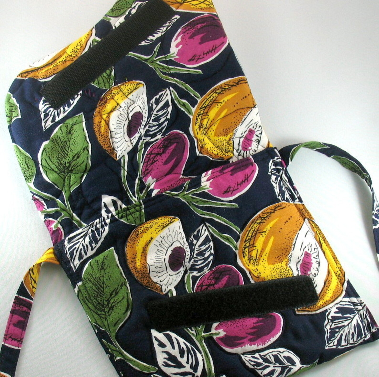 Crossbody Purse / Figs and Leaves / Reduced Price Etsy