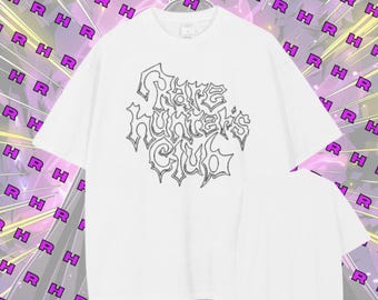 RARE HUNTER's Streetwear Drop Shoulder T-Shirt V2 White
