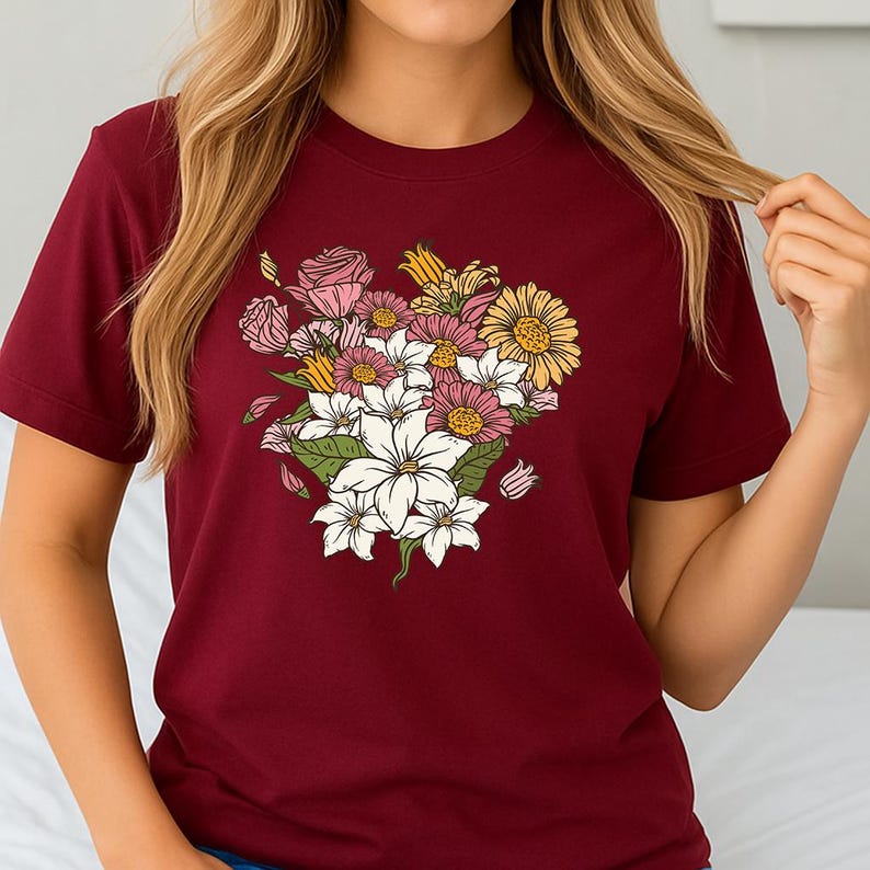 Forever Floral Printed T-Shirt main image 0