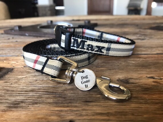 burberry dog collar