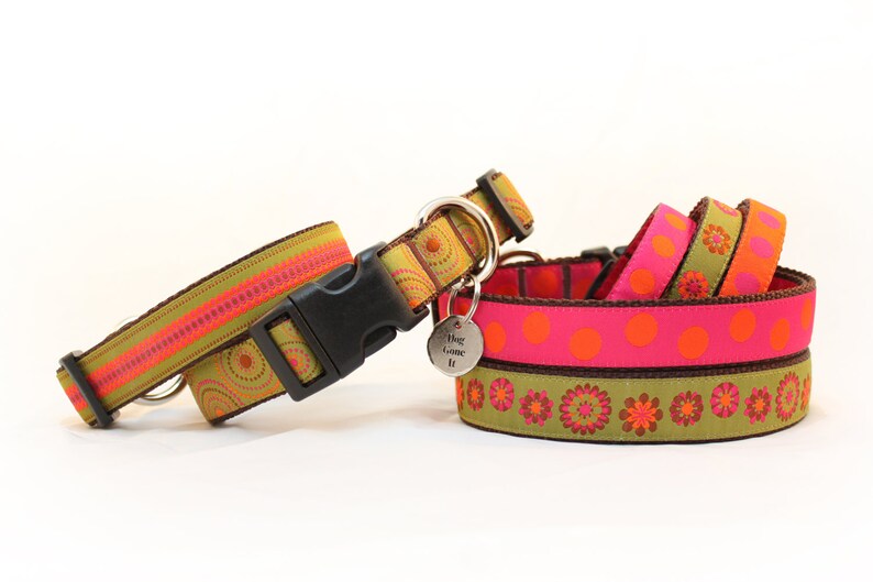 Med or Large Personalized Dog Collar. Dog Gone It. Embroidered Etsy