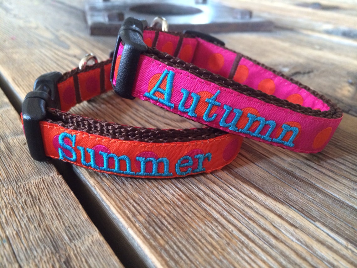 5/8 Width Personalized Lead Dog Leash Dog Lead Custom Etsy