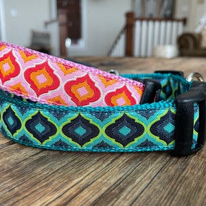 1" Width, Personalized dog collar, Custom dog collar, Martingale Collar, Embroidered Dog Collar, Engraved dog collar, Dog tag, Dog Gone It