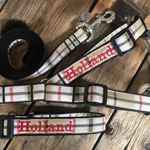 1 Personalized Dog Lead. Personalized Dog Leash. Designer dog leash, Dog Gone It. Embroidered Dog Leash. Custom Dog Leash image 5