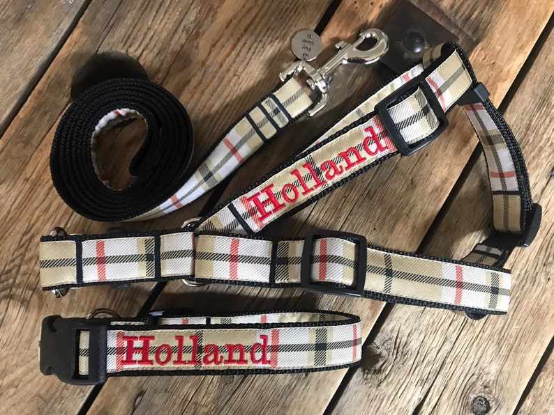 1 Personalized Dog Lead. Personalized Dog Leash. Designer dog leash, Dog Gone It. Embroidered Dog Leash. Custom Dog Leash image 5