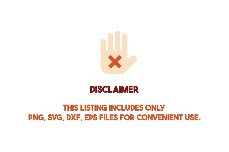SVG, PNG, EPS, DXF, PDF
