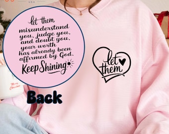 Let Them SVG PNG, You are Enough svg, Self Worth Svg, Keep Shining Png Svg, Motivational Svg, Self Love Svg, Digital Download, Shirt Designs