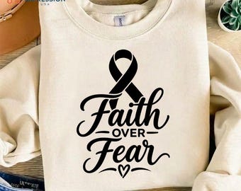 Faith Over Fear SVG PNG, Christian PNG, Faith Quote png, Religious png, Christian Shirt Design, Bible Quote, Faith Christian Design