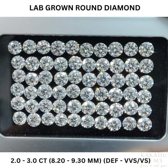 Solitaire Lab Grown Diamond For Ring - Lab Grown Diamond