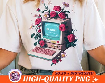Bloom PNG Boho Hippie PNG Floral Spring Season PNG Spring Vibes Shirt Summer Wildflower Png Inspirational Png Spring Sublimation Designs Dtf