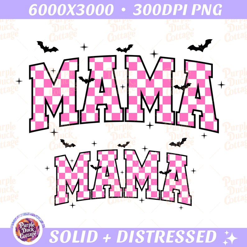 Halloween Mama Png, Mama TShirt Png, Trendy Halloween Png, Checkered Png, Mom Life Png, Varsity Png, Retro Png, Spooky Season Png, Fall Mama Png, Bat Halloween, Retro Mama Png, Pastel Halloween, Girly Halloween Png.