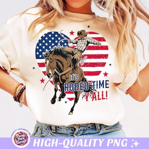 American Cowboy PNG Western Rodeo Horse Cowboy PNG Retro Western Cowgirl Rodeo Shirt Cowboy Sublimation Design American Rodeo Print Download