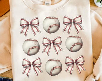 Coquette Baseball Bow Png, Bow Baseball Png Sublimation, Coquette Baseball Png Shirt Design, Sport Mama Png, Game Day Baseball Sublimation