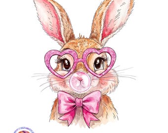 Coquette Easter Bunny Png Girls Easter Png Easter Bunny Design Easter Shirt Png Bunny Coquette Png Spring Easter Bunnie Png Easter Vibe Png