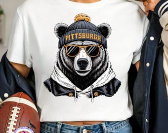 Pittsburgh Game Day voetbal, Steelers voetbalshirt, retro Pittsburgh voetbal sport, sublimatie voetbalseizoen png PNGEgg