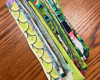Green salvage strips, 5 ounces