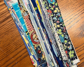 Blue salvage strips, 5 ounces