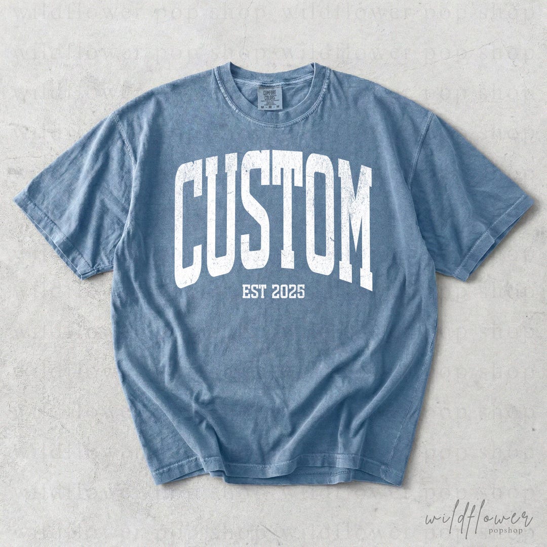 Name Est Custom Name Est. PNG | White Distressed Occupation Family Sports ...