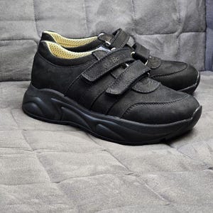 Orthopedic Leather Sneakers for Boys | Comfortable Support Shoes with Velcro | EU Sizes 18–40