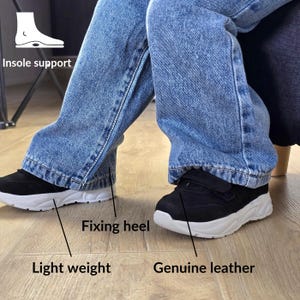 Children’s Orthopedic Shoes | Soft Leather Sneakers with Supportive Sole | EU Sizes 18–40