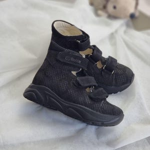 Children’s Orthopedic Sneakers for Girls | Soft Leather Shoes with Supportive Soles | EU 18–40