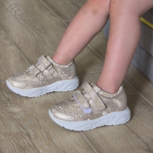 Kids Orthopedic Shoes | Comfortable Leather Sneakers with Velcro Closure | EU 18–40
