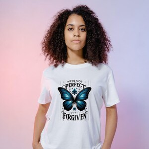 Forgiven Graphic T-Shirt: Unisex Garment-Dyed Cotton Tee