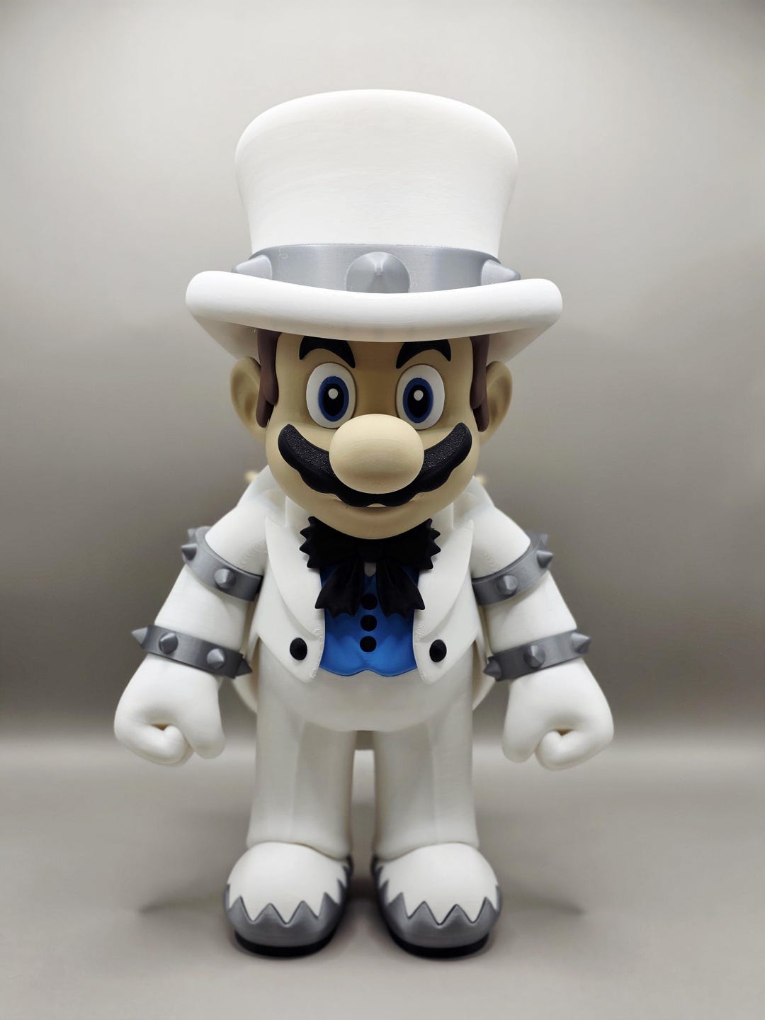 Groomp Mario 3D Printed Wedding Tuxedo Mario Figurine - Gamer Groom Decor - Etsy