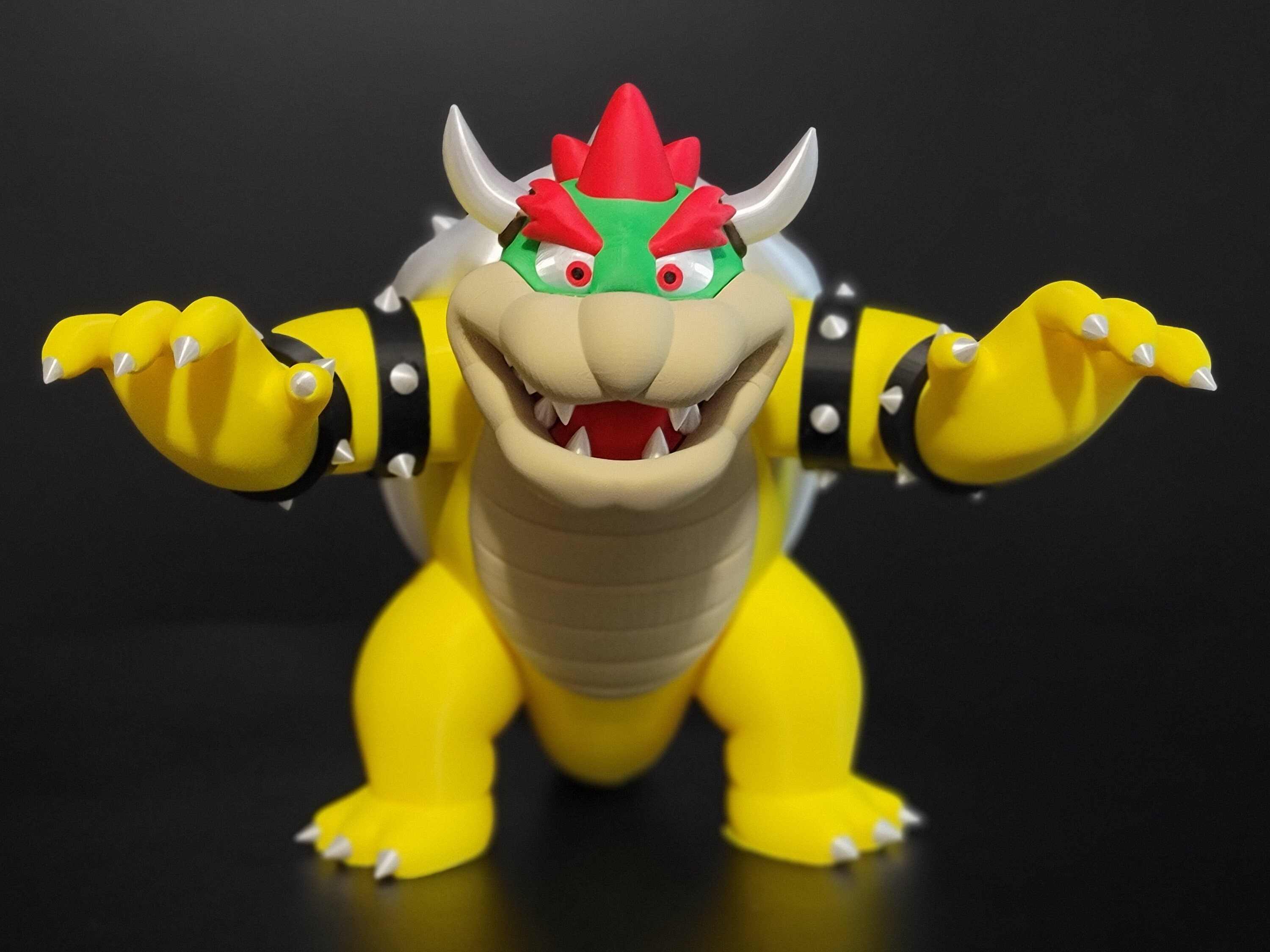 ホビー・楽器・アート SUPER EMPEROR CUPNOODLE Super Mario Koopa Bowser Ultra Big Action Figure 32cm TAITO