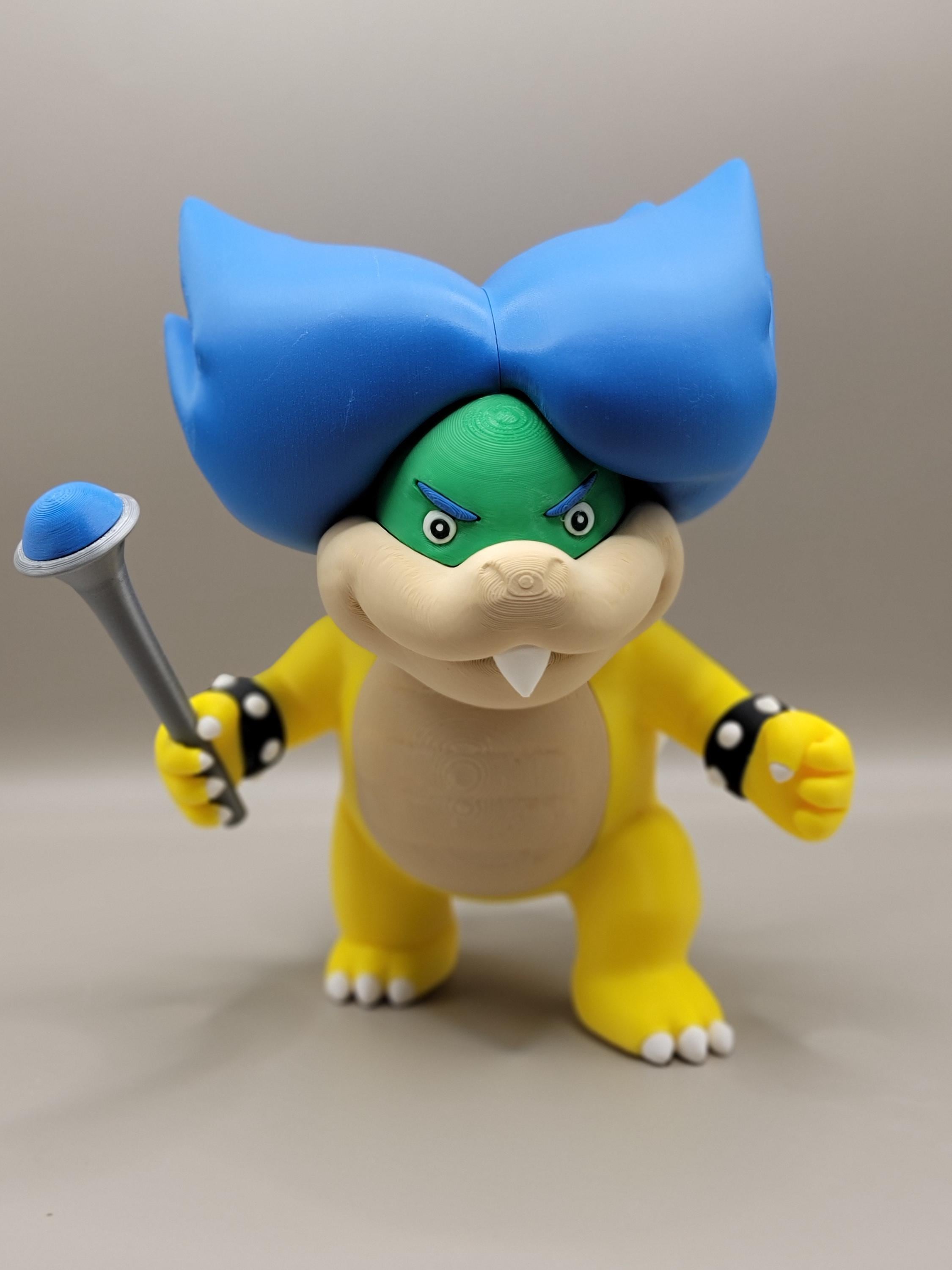 Ludwig Von Koopa Figurine: 3D Printed Nintendo Fan Art