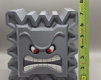 Super Mario Thwomp Container: 3D Printed Gamer Desk Organizer - Etsy