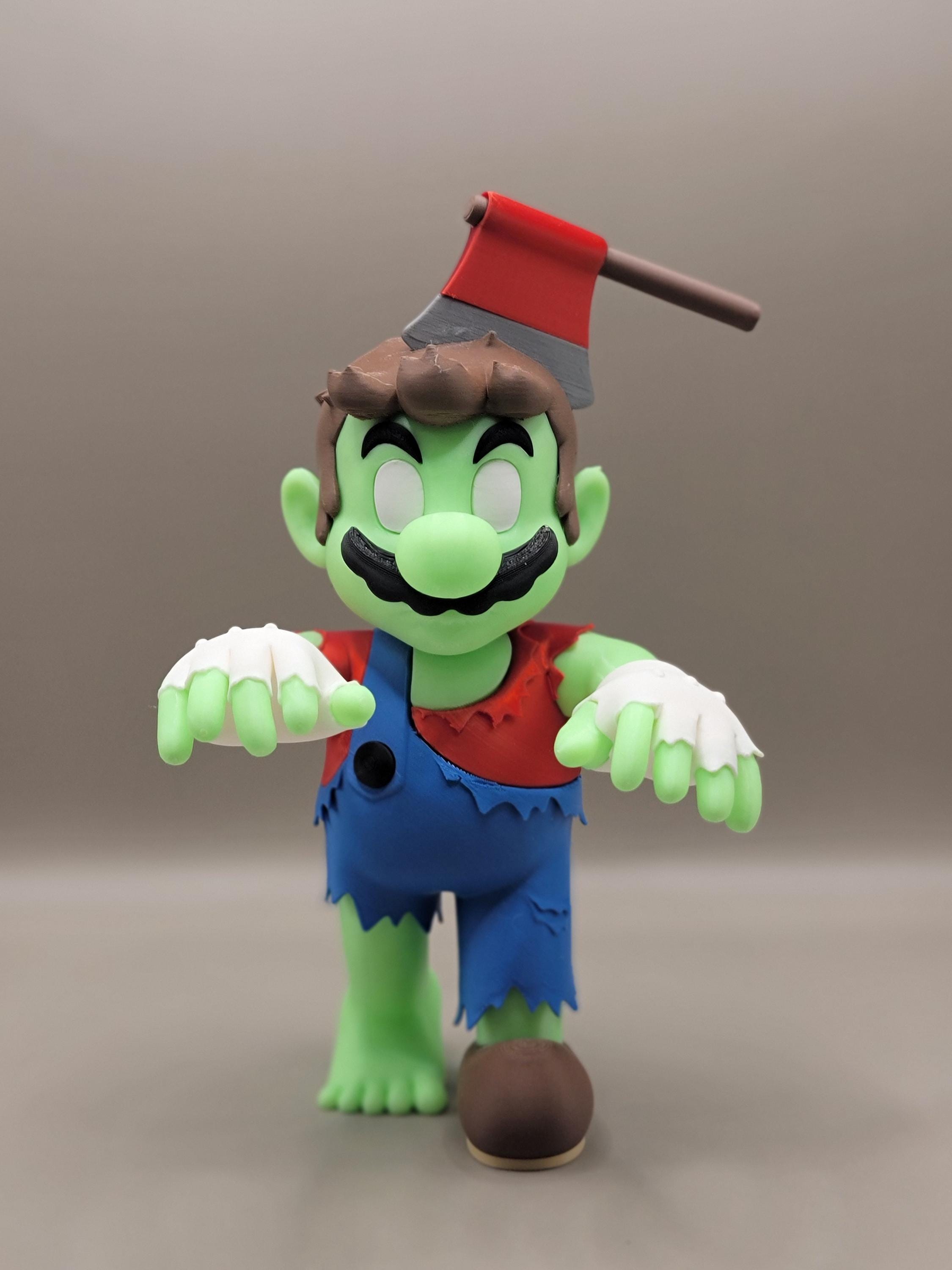 マリオ像 本日の力作 『ハイテクで再現されたビッグなLEGOマリオ像』 | Game