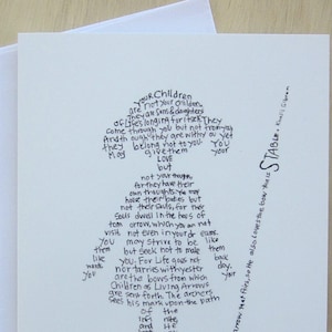 Unsere Kinder von Kahlil Gibran