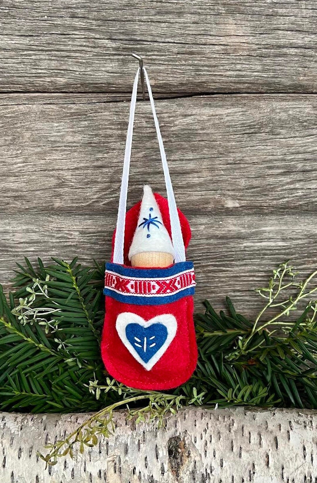 Norwegian Felt Pocket Baby Etsy