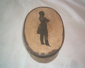 Colonial Gentlemen Silhouette Box