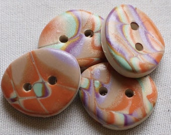 Big Oval buttons sweater buttons boho chic button Large Organic Oval Moroccan Buttons, 1 inch 2.5 cm buttons, No. 297