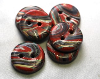 Small Monkume Gane Buttons, No. 404