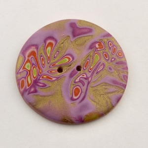 Extra Large 2 inch buttons polymer clay buttons Gifts for quilter Sewing buttons 2 inch button 5 cm button 2 1/2 inch button, No. 428