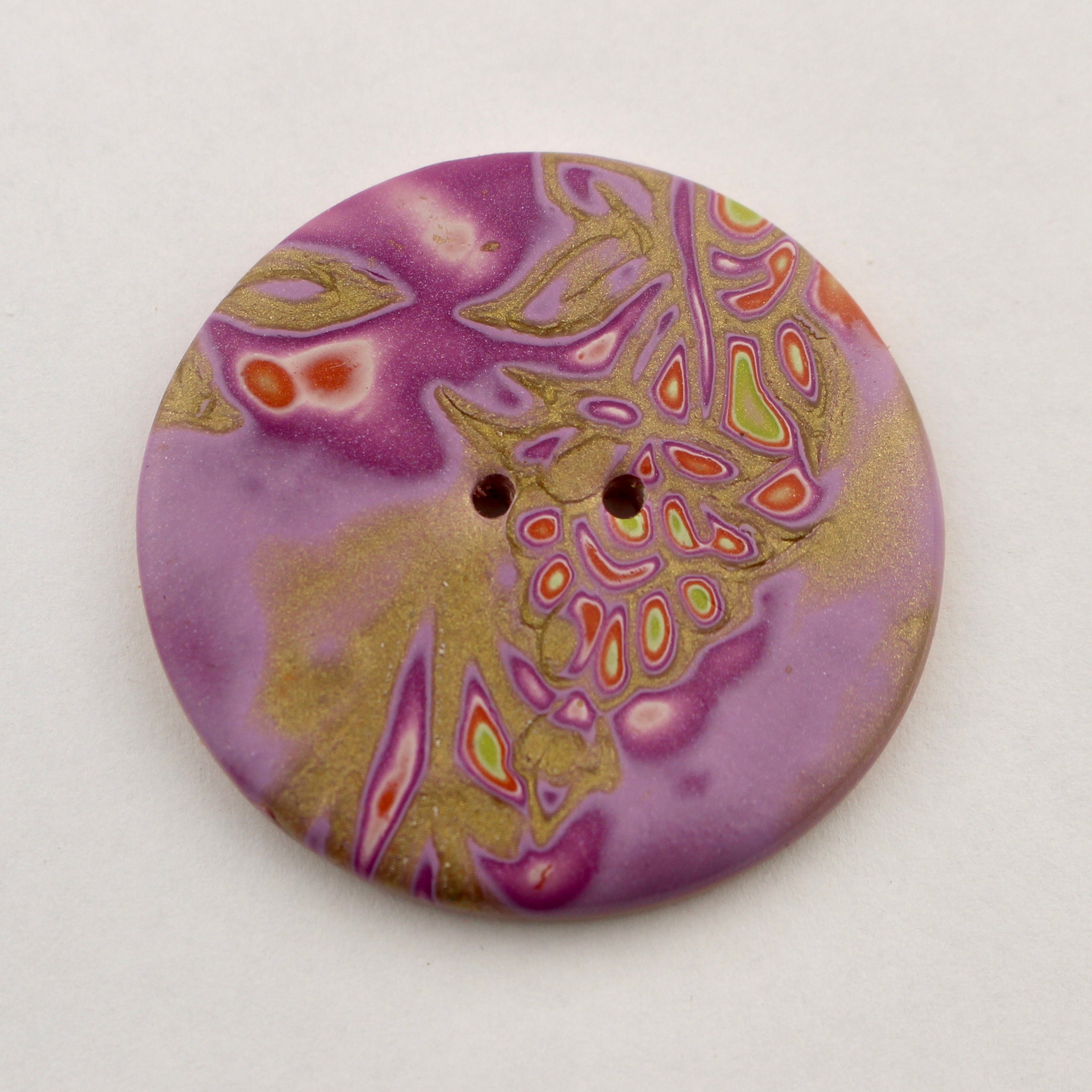 Extra Large 2 Inch Buttons Polymer Clay Buttons Gifts for Quilter ...