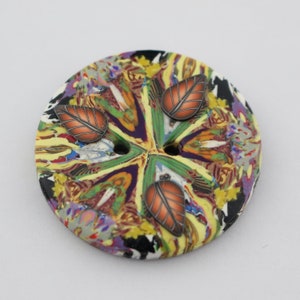 Large Unique button Handcrafted button, 1 1/4 inch buttons, 1 1/2 inch button, No. 42 1 1/2 inch B
