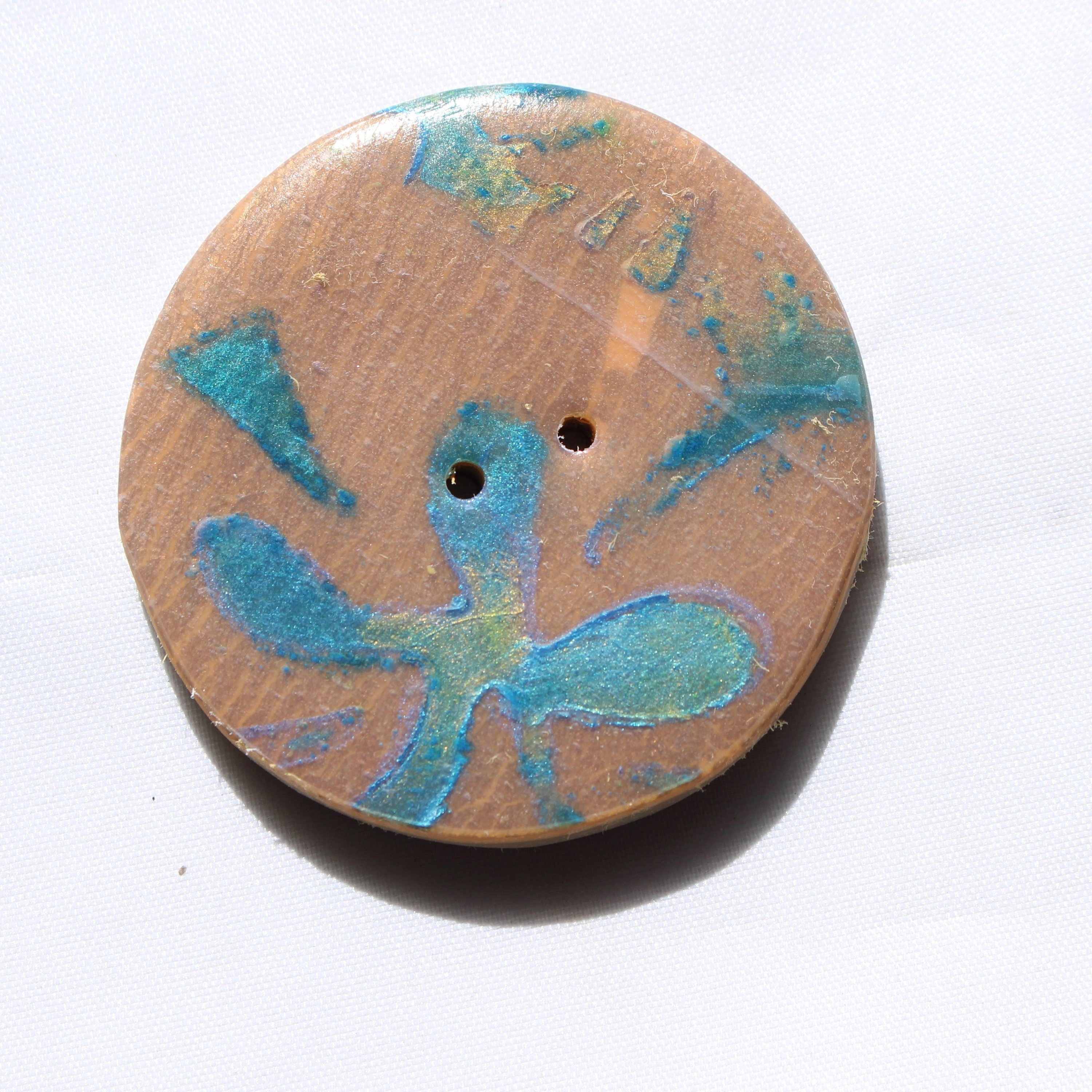 Extra Large Layered Buttons, 2 Inch Button or 2 1/2 Inches Buttons, No ...