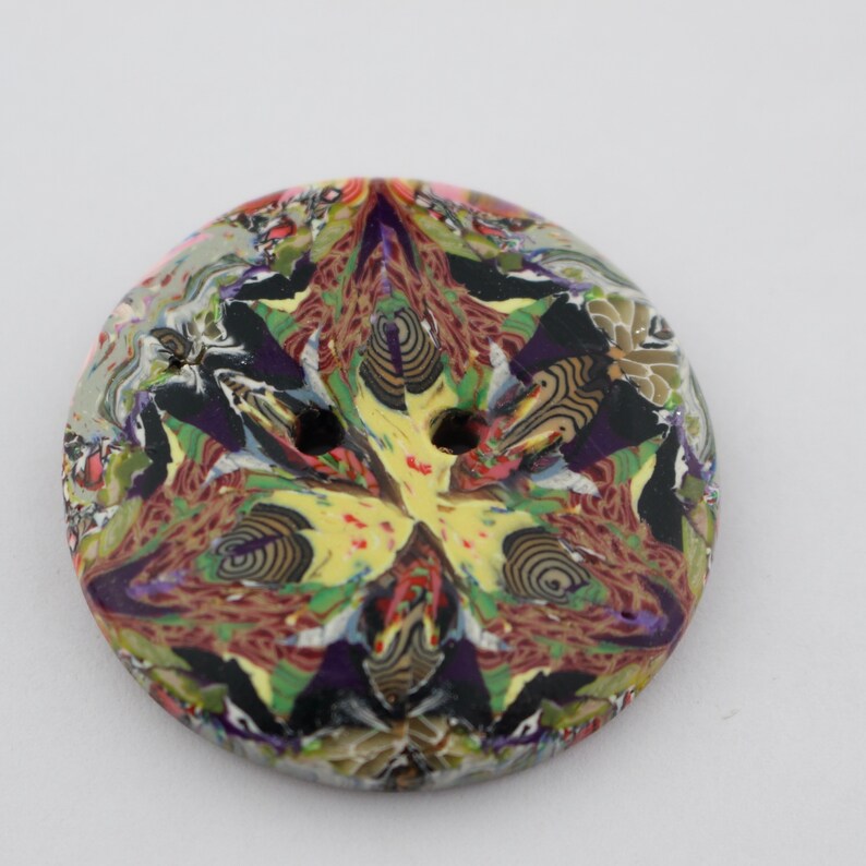 Large Unique button Handcrafted button, 1 1/4 inch buttons, 1 1/2 inch button, No. 42 1 1/2 inch A
