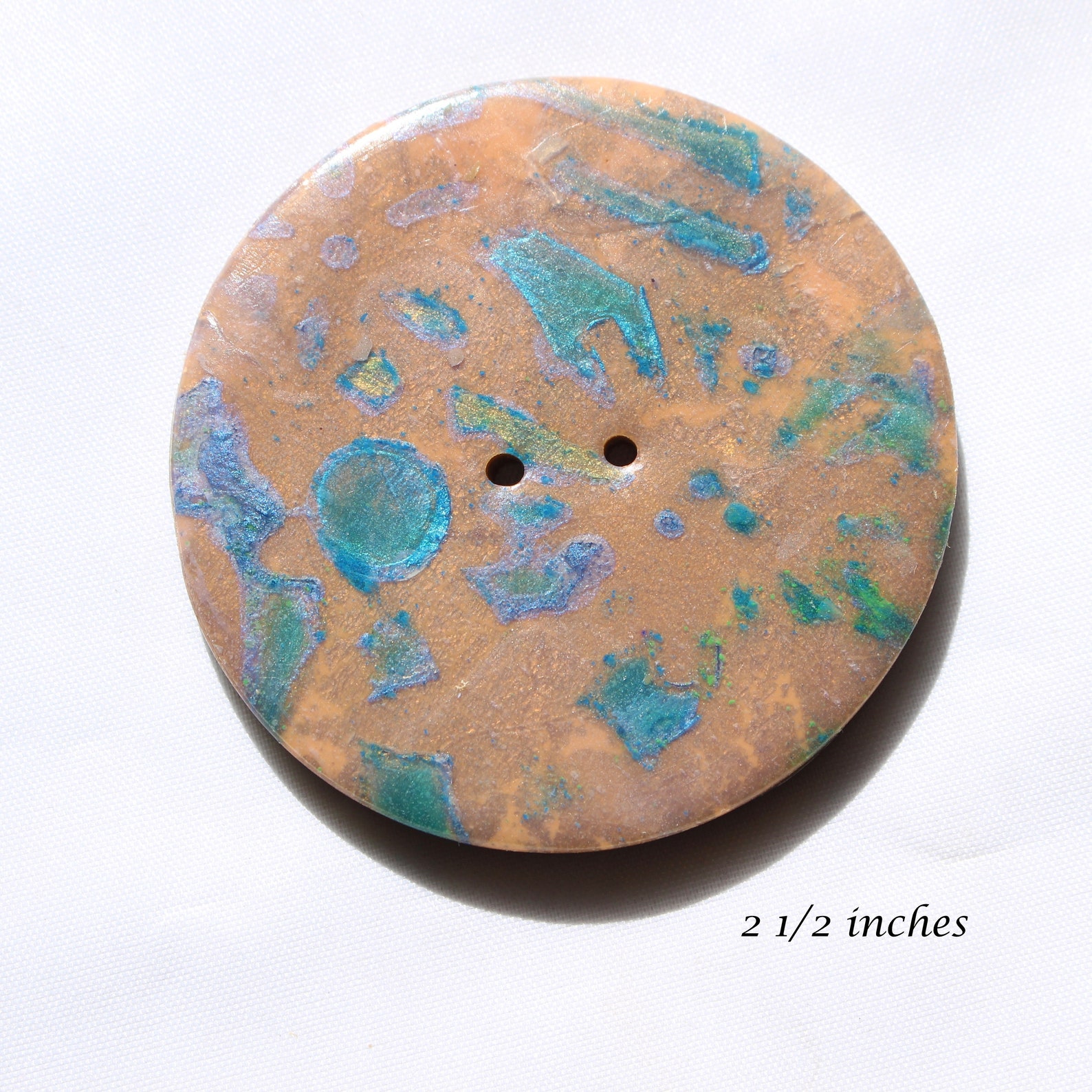 Extra Large Layered Buttons, 2 Inch Button or 2 1/2 Inches Buttons, No ...