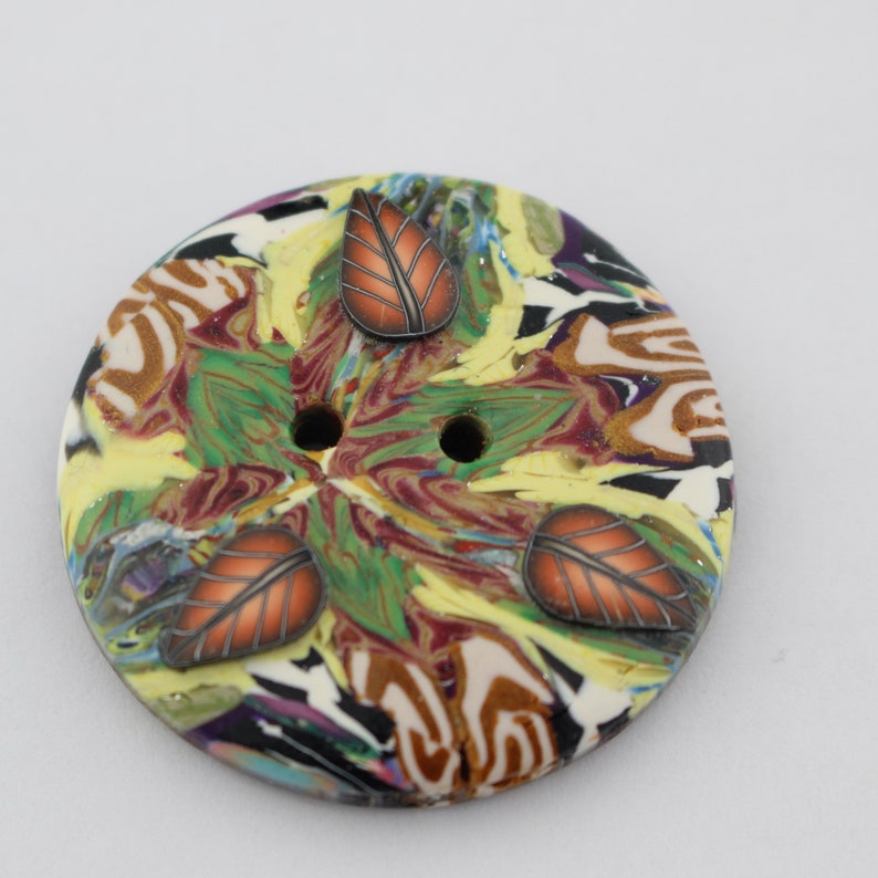 Large Unique button Handcrafted button, 1 1/4 inch buttons, 1 1/2 inch button, No. 42 1 1/2 inch D